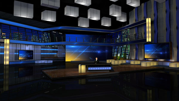 Newtek virtual set editor