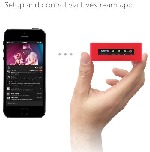 Livestream Broadcaster Mini